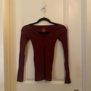 Free People Long Sleeve Top